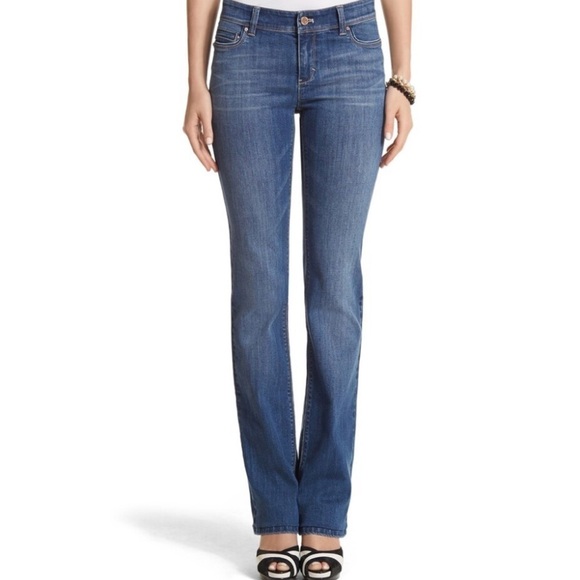 White House Black Market Boot Leg Jean - Picture 1 of 10